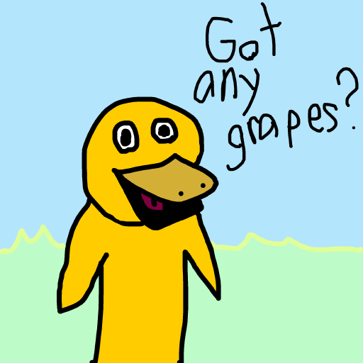 Duck drawing by ldiot
