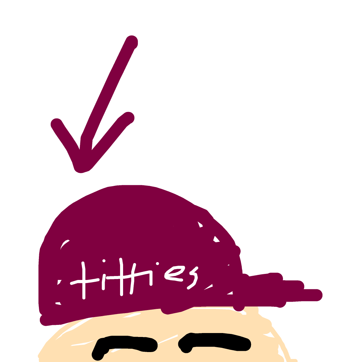 Hat drawing by beanieweenie