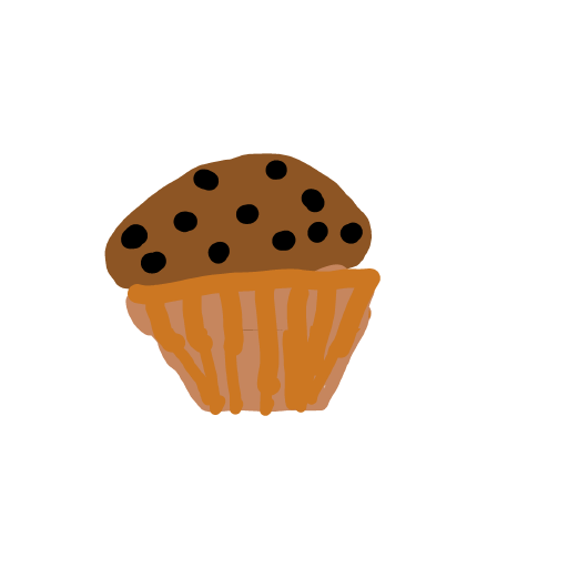 Muffin drawing by Anna