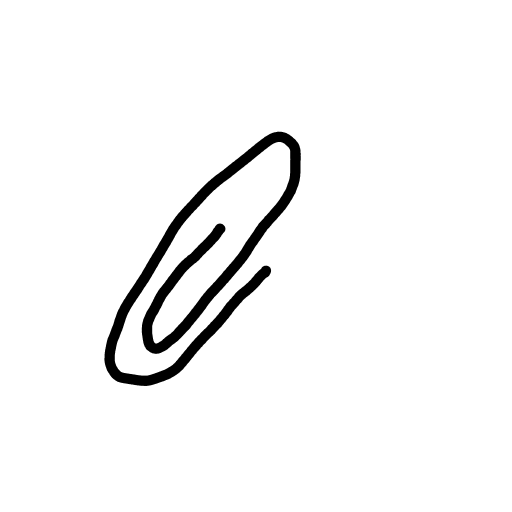 Paperclip drawing by mega-color-bard