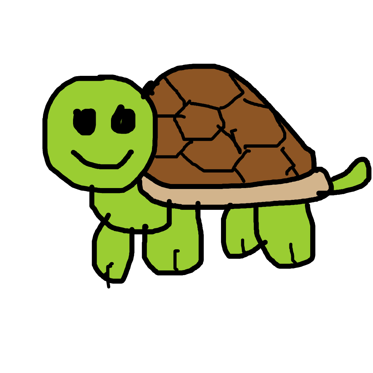 Turtle drawing by mikestam195