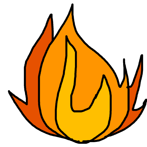 Flame drawing by mikestam195