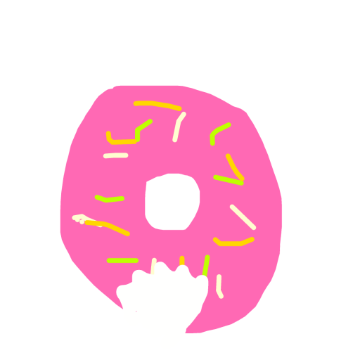 Donut drawing by countnicula