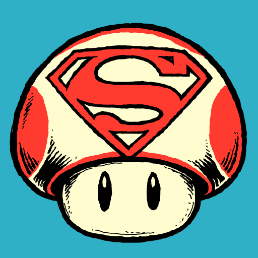 Super Mushroom drawing by Guardianoflives