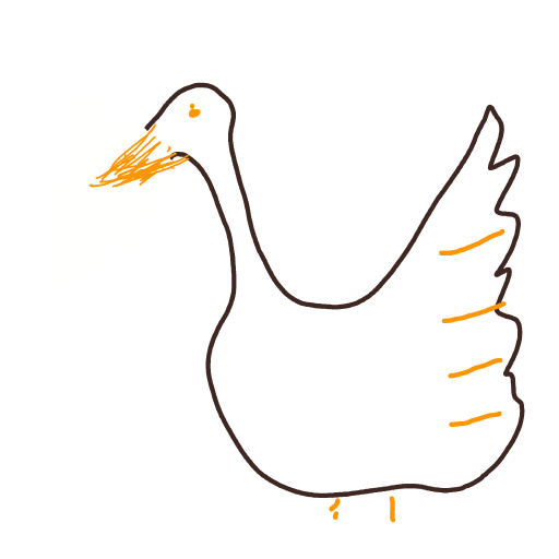 Swan drawing by coal-mild-peace