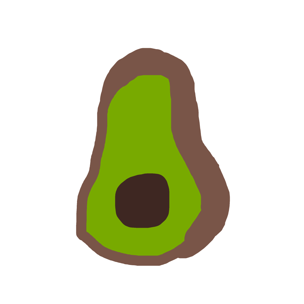 Avocado drawing by pink-omega-master
