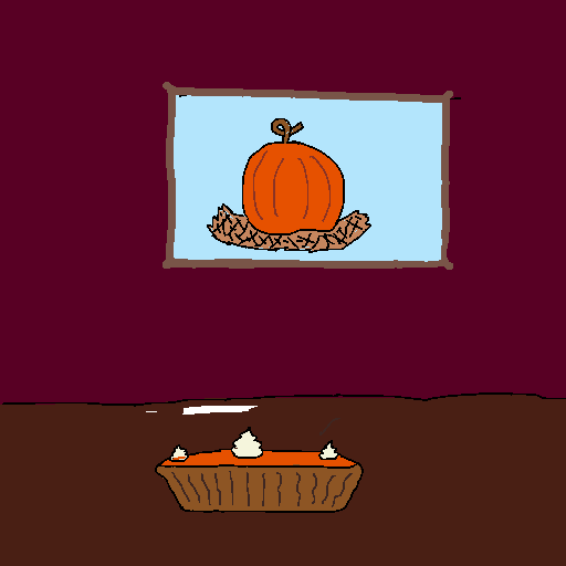 Pumpkin Pie drawing by pancakes palette