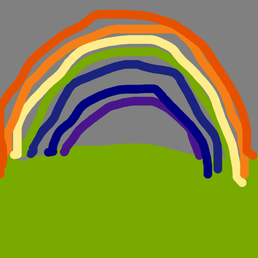 Rainbow drawing by dark-clear-force