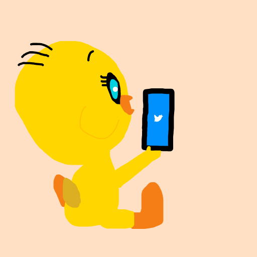 Tweety drawing by countnicula