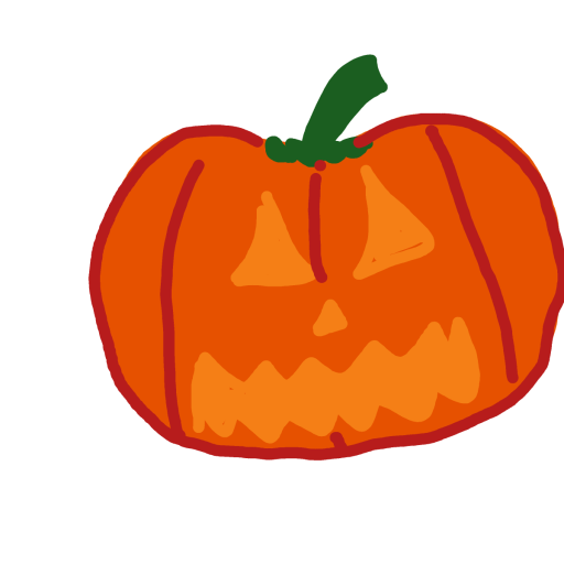 Pumpkin drawing by iron-wise-doodler