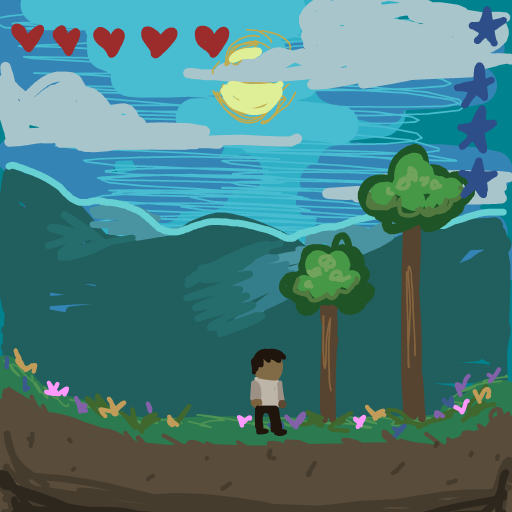 Terraria drawing by loumeister