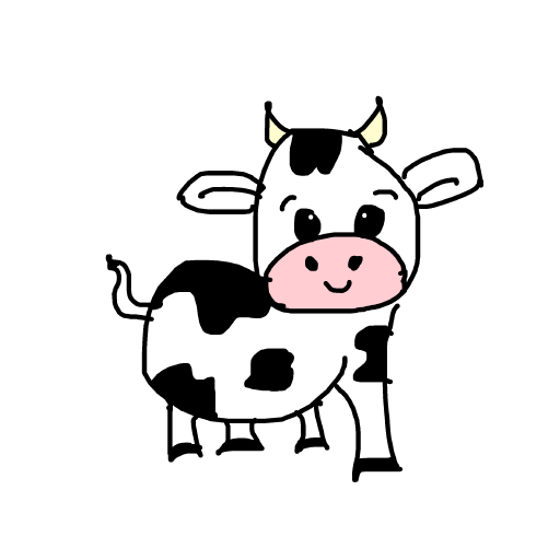 Cow drawing by sea-omega-pro