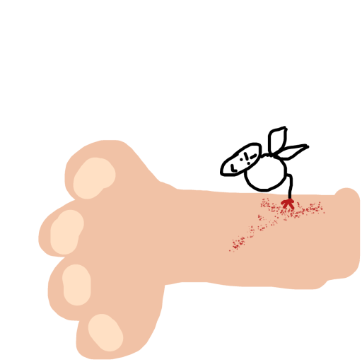 Mosquito drawing by countnicula