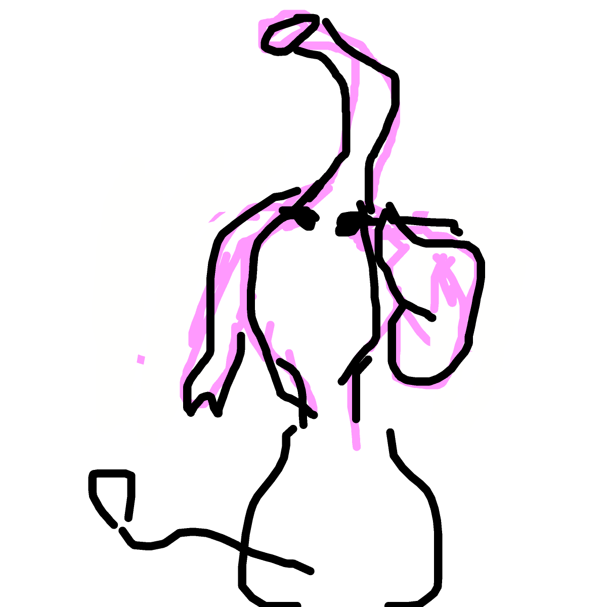 Elephant drawing by omega-flat-app
