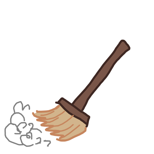 Broom drawing by rowan