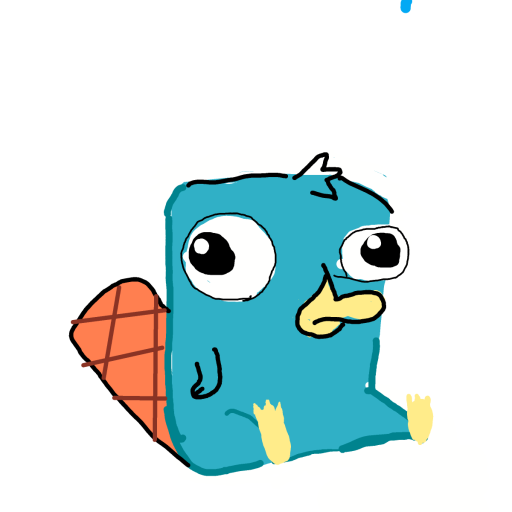 Platypus drawing by gummy squirm
