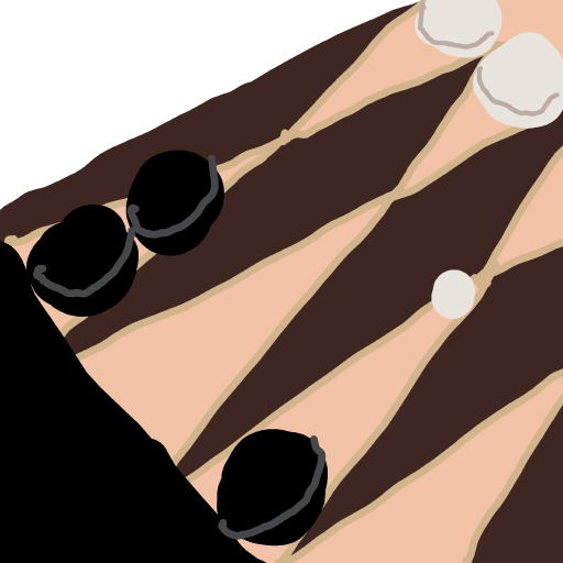 Backgammon drawing by just-ebony-code