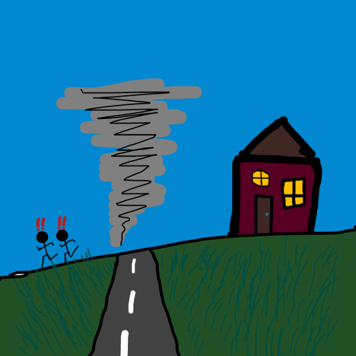 Tornado drawing by ddollar223