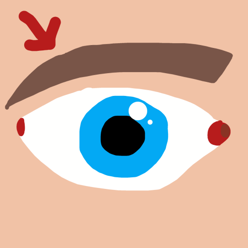 Eyebrow drawing by jashezilla