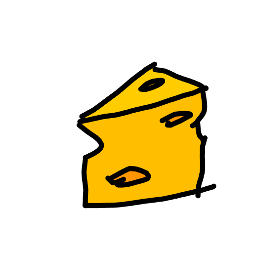Cheese drawing by Juliezzz