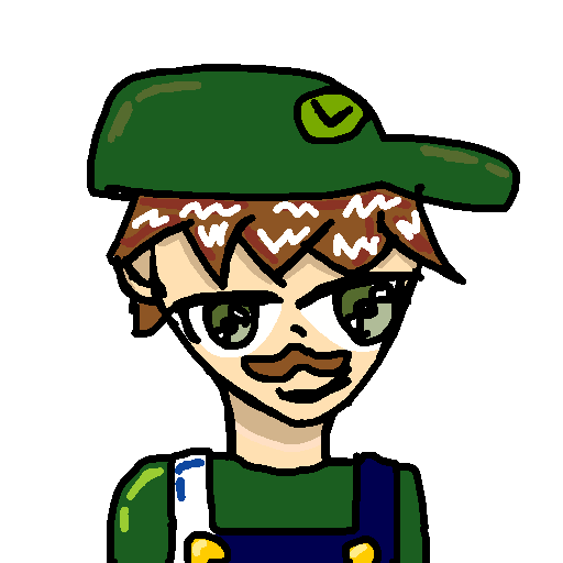 Luigi drawing by panda girl