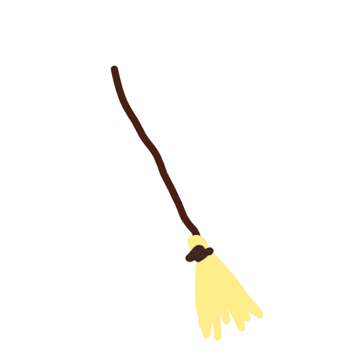 Broom drawing by Guardianoflives