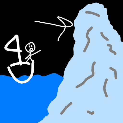 Glacier drawing by ismael