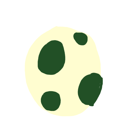Yoshi Egg drawing by iron-wise-doodler