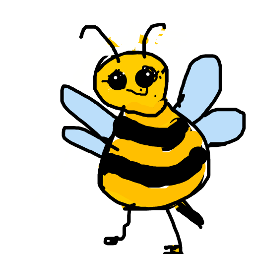 Bee drawing by fire-quick-wheel