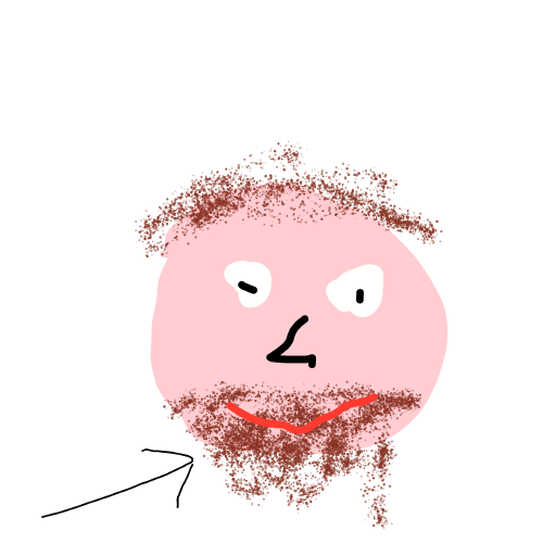 Beard drawing by pearl-warm-king