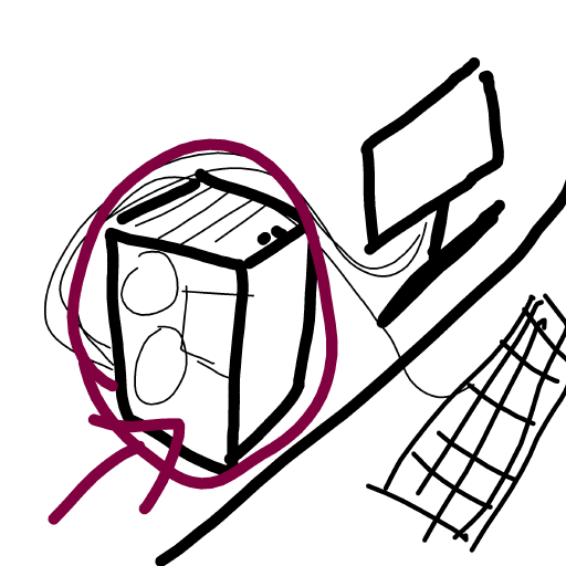 Computer drawing by pixel-fine-earth