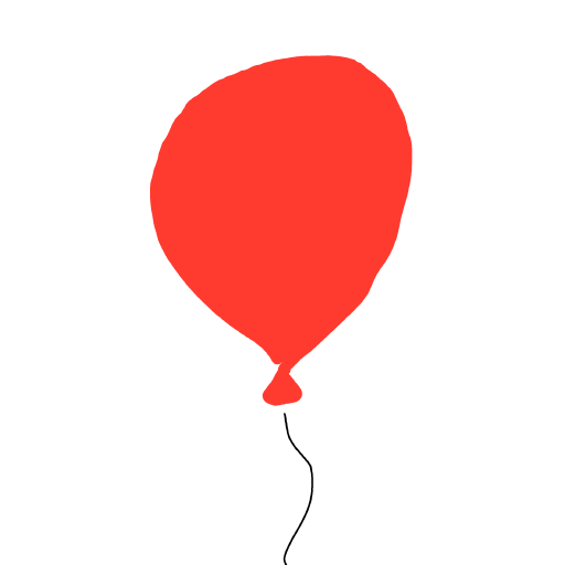 Balloon drawing by Shandi