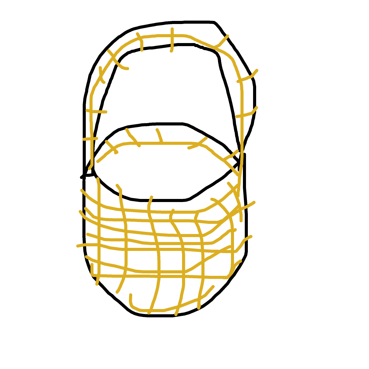 Basket drawing by neat-sun-drawer