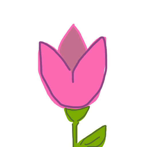 Tulip drawing by beksss