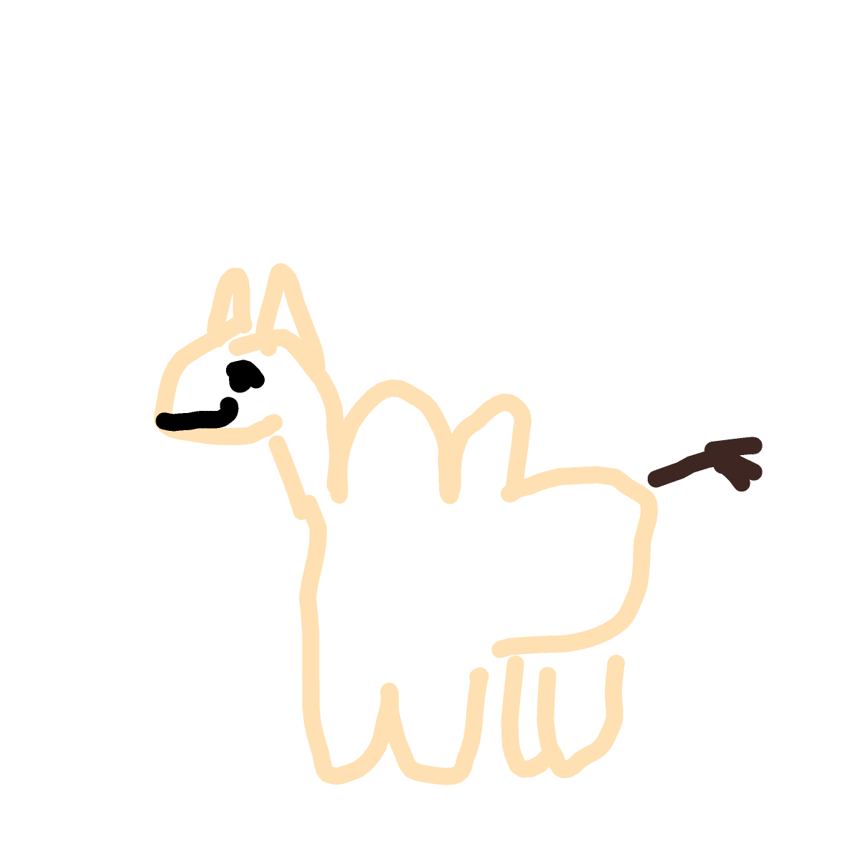 Camel drawing by Juliezzz