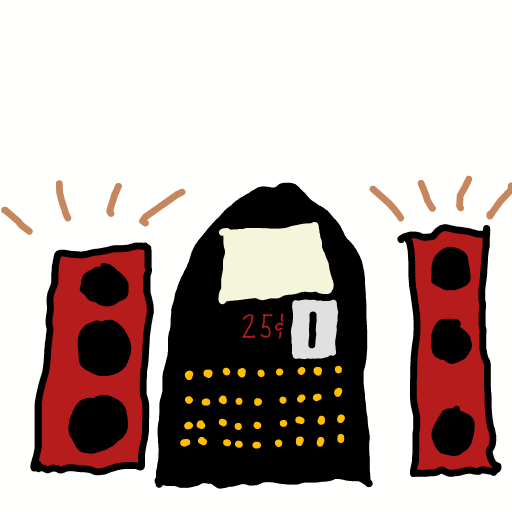 Jukebox drawing by magic-aqua-heart