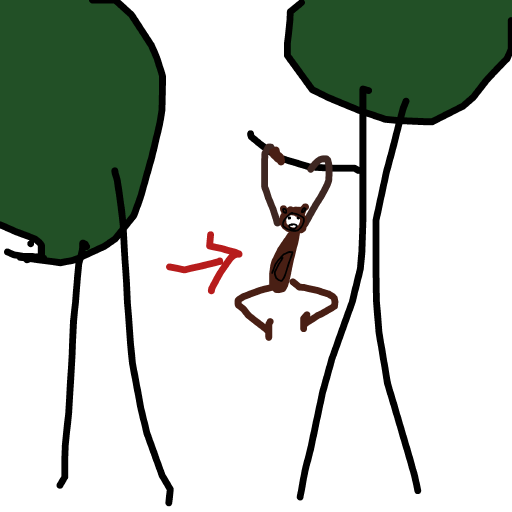 Monkey drawing by loddie