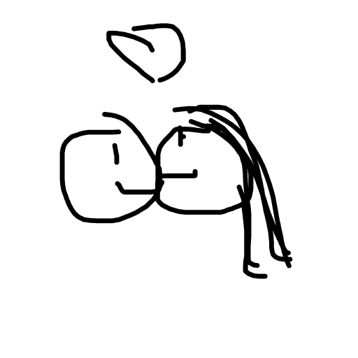 Kiss drawing by pikapikachuu