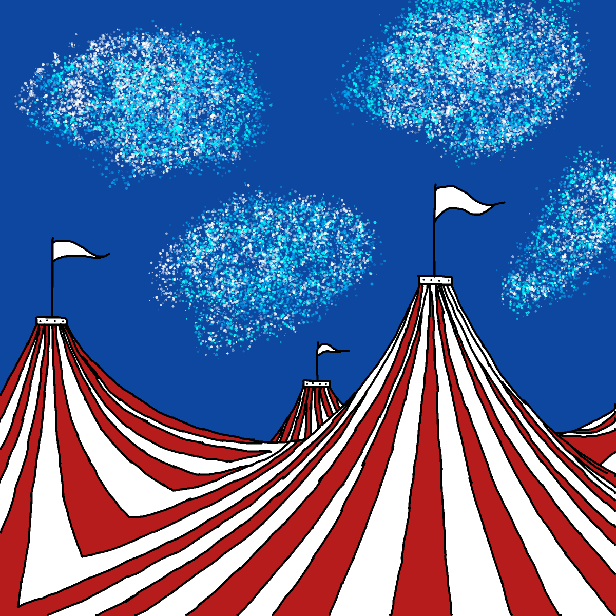 Big Top drawing by monthra