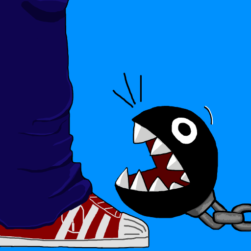 Chain Chomp drawing by firecracker