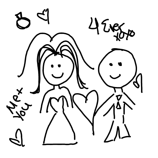 Wedding drawing by fresh-paint-king