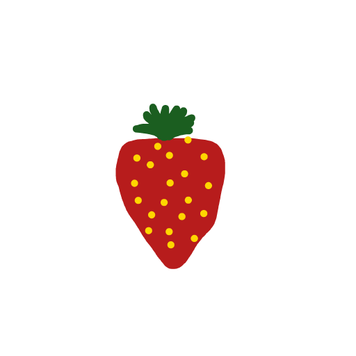 Strawberry drawing by dapyllil