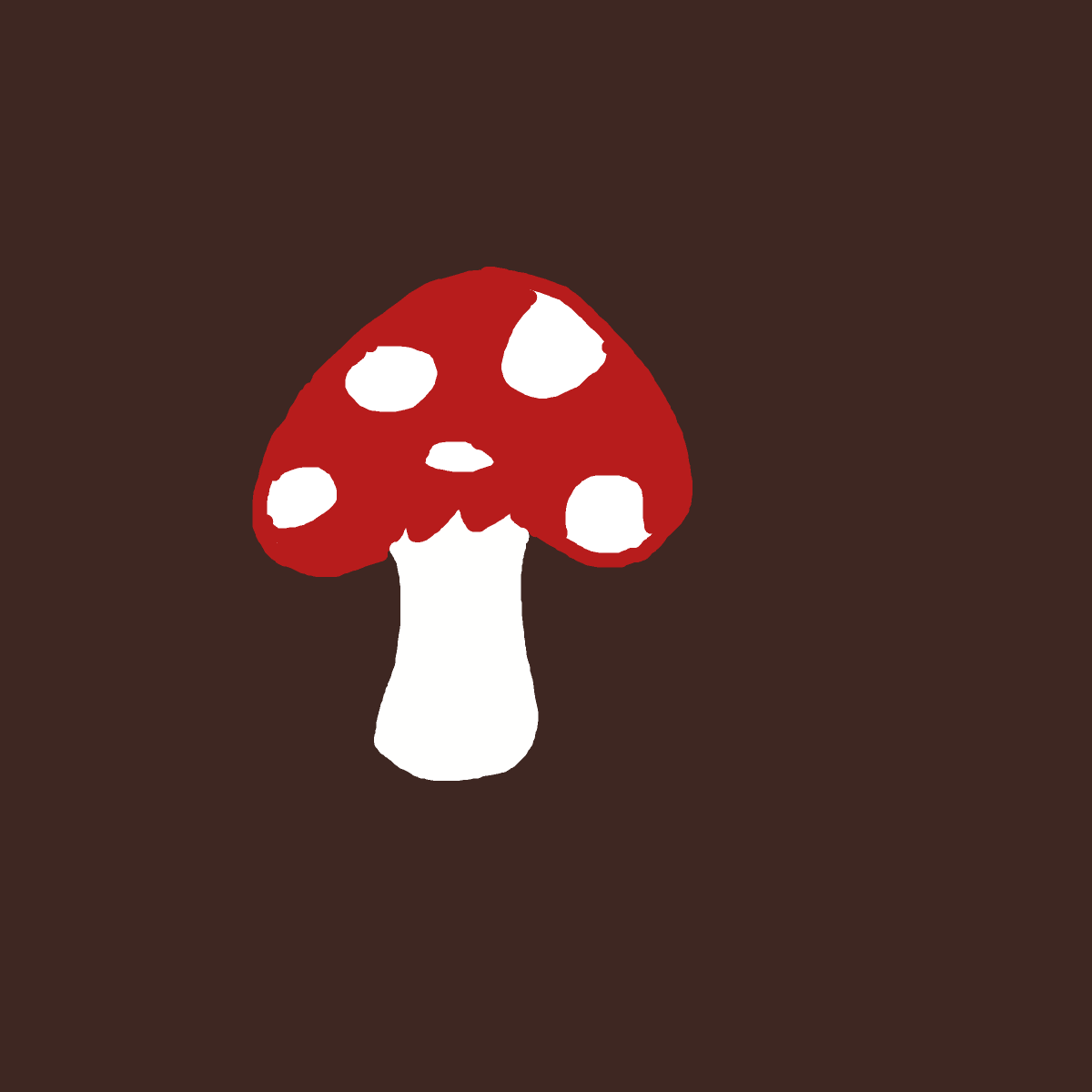 Mushroom drawing by doublem