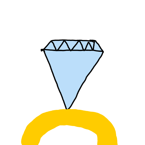 Diamond drawing by ishak