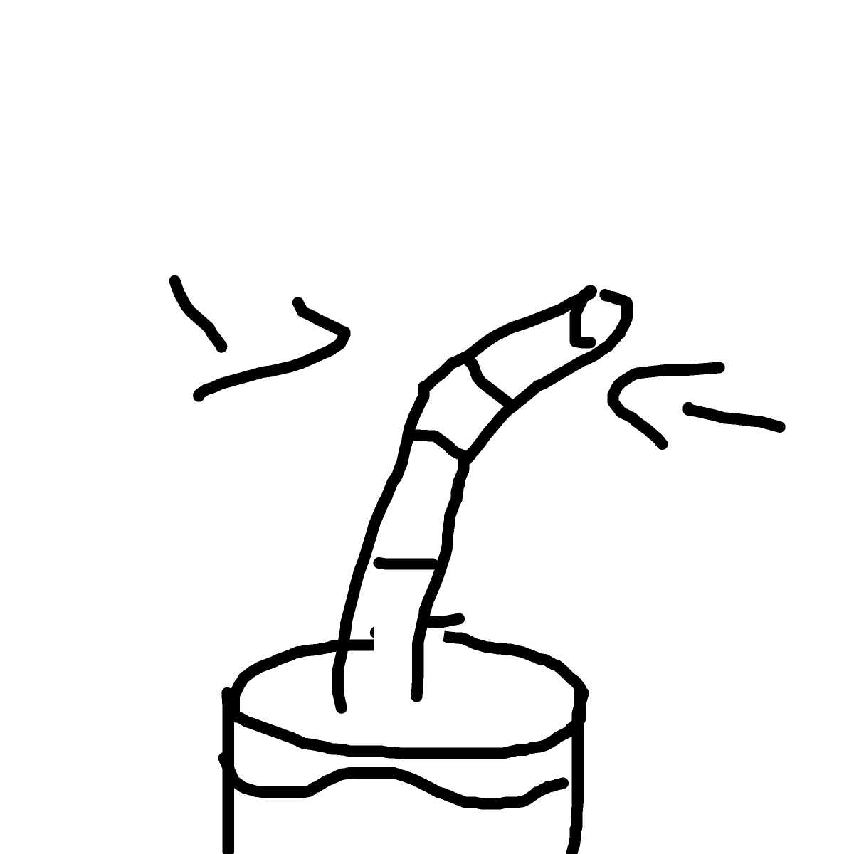 Straw drawing by eleanor