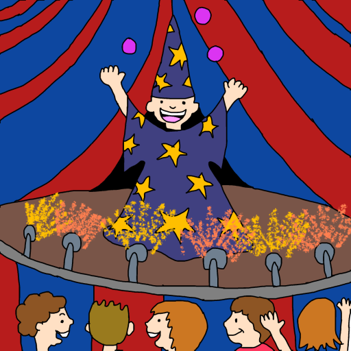 Magic Show drawing by monthra