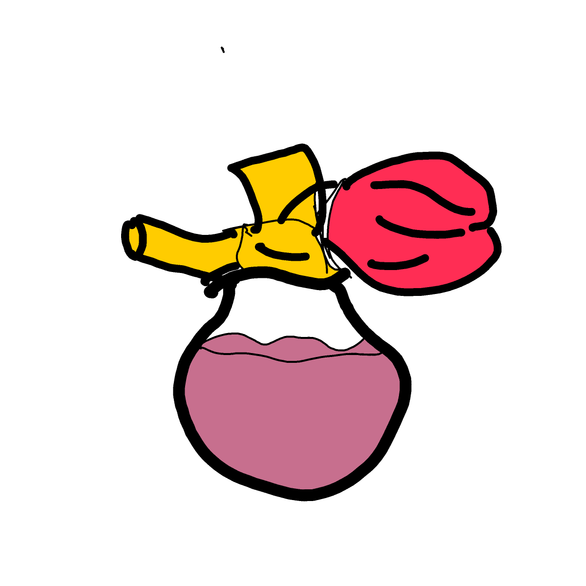 Perfume drawing by Shew