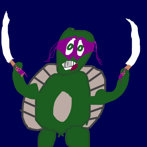Ninja Turtle drawing by el fardoni