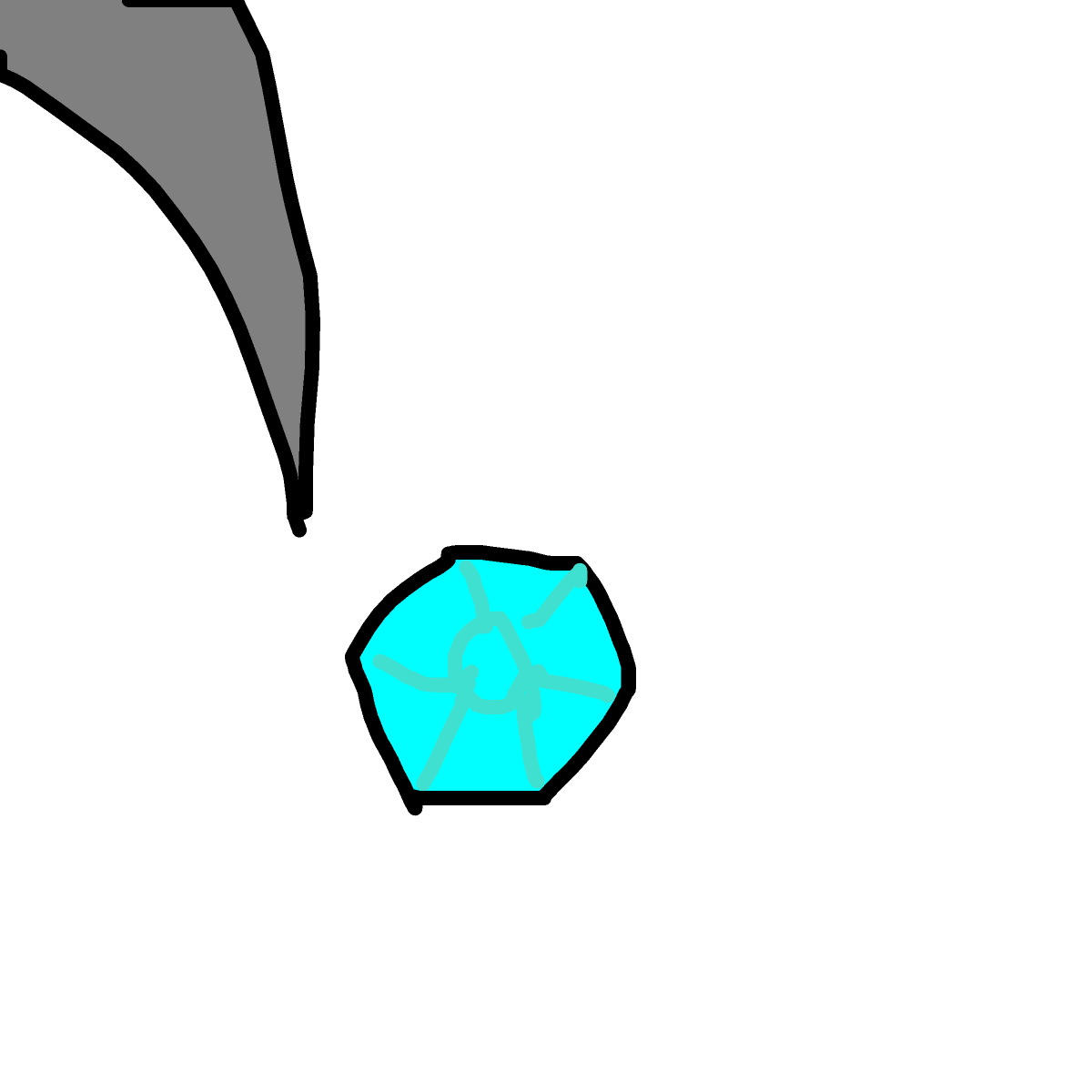 Diamond drawing by ldiot