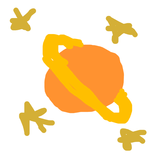 Saturn drawing by pikapikachuu